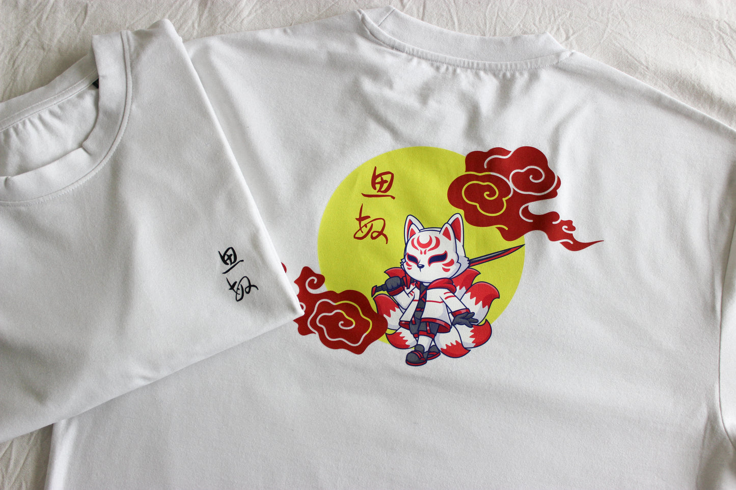 T-shirt oversize - Kitsune