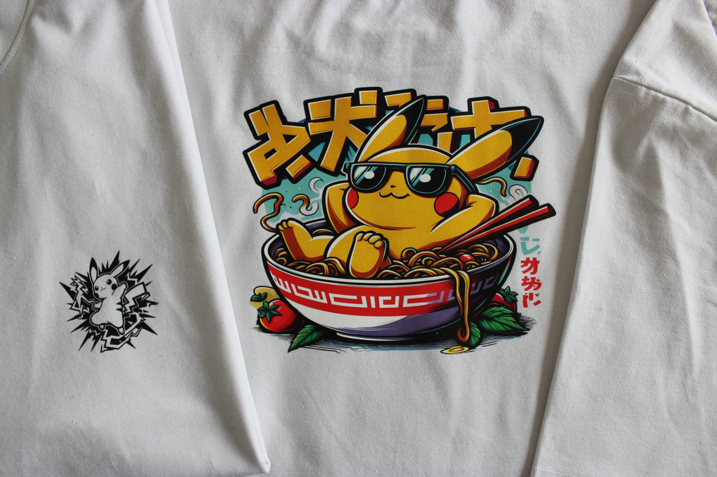 T-shirt oversize Pokémon personnalisable - PikaPho
